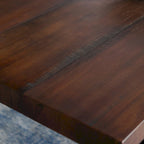 Distressed Pine Wood Dining Table 72" - Seats 6-8