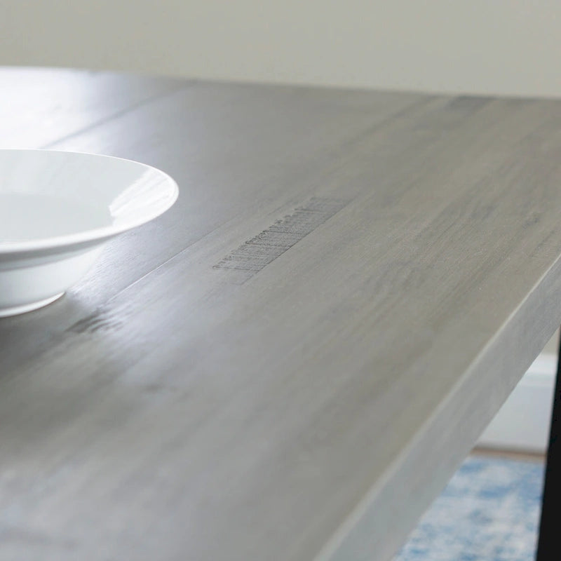 Distressed Pine Wood Dining Table 72" - Seats 6-8