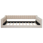 Full XL Velvet Daybed with Storage