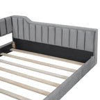 Full XL Velvet Daybed with Storage