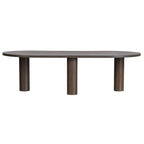 Oval Mango Wood Coffee Table