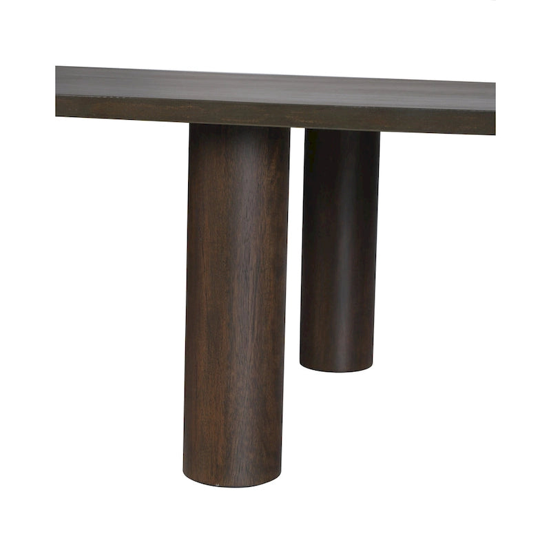Oval Mango Wood Coffee Table