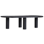 Oval Mango Wood Coffee Table