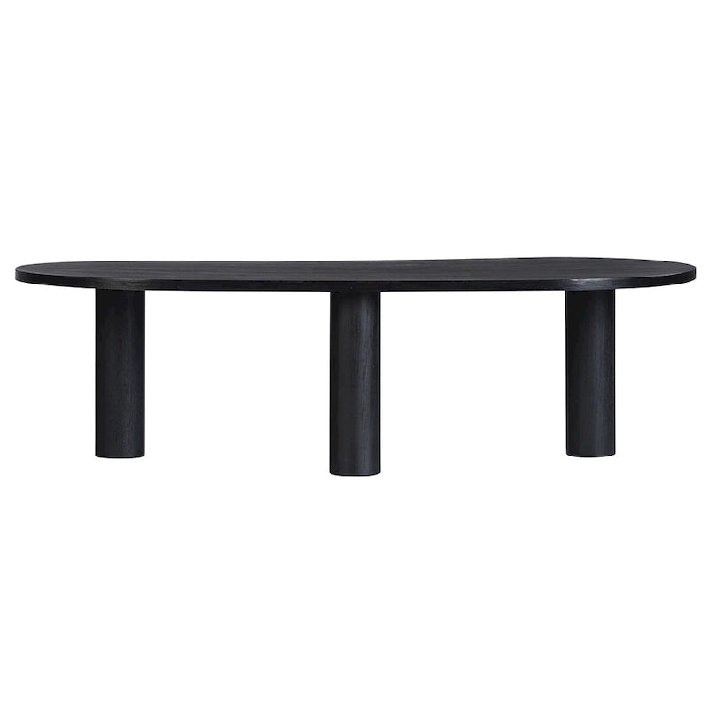Oval Mango Wood Coffee Table