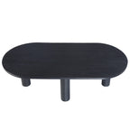 Oval Mango Wood Coffee Table