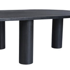Oval Mango Wood Coffee Table