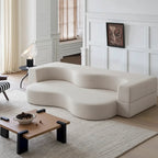 Convertible Folding Sofa Bed with High-Density Foam for Living Room, Guest Room, and Bedroom