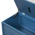 43  Shoe Bench with Removable Cushion & Lift Top Storage, Entryway Bench Wooden End of Bed Bench, Hidden Storage Space