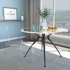 Stackable Acrylic Minimalist Plastic Dining Chair Modern Full Back Transparent Accent Side Chair for Dining Room & Kitchen