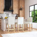 HomePop Classic Upholstered 25  Counter Stool