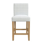Classic Upholstered 25  Counter Stool