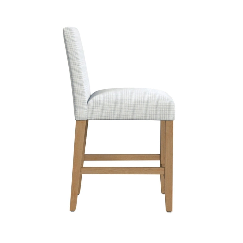 Classic Upholstered 25  Counter Stool