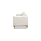84" Velvet Track Arm Sofa