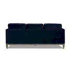 84" Velvet Track Arm Sofa