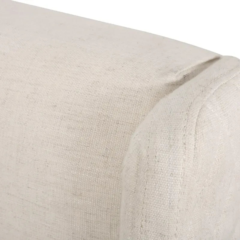 Queen Wingback Headboard - Button Tufted Diamond Stitch