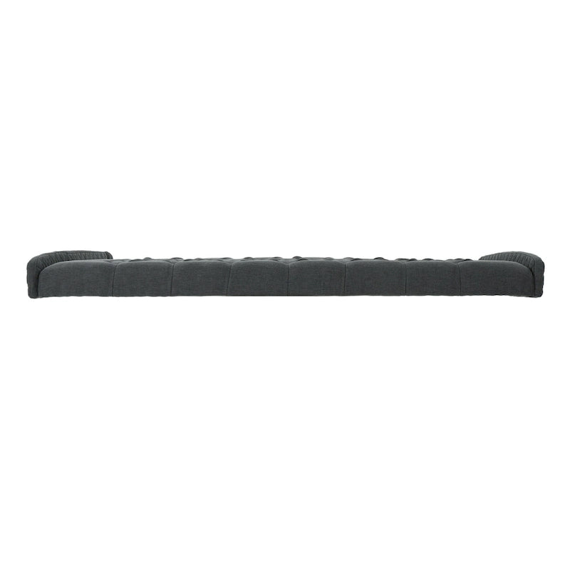 Queen Wingback Headboard - Button Tufted Diamond Stitch