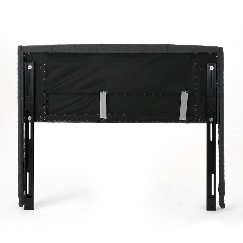 Queen Wingback Headboard - Button Tufted Diamond Stitch