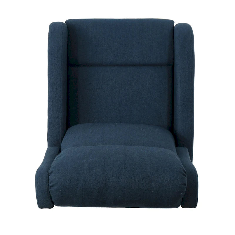 Fabric Rocking Recliner Chair - Single Seater