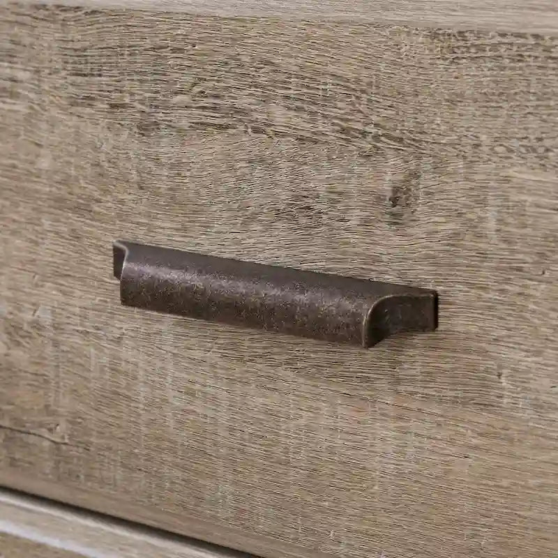 8-Drawer Dresser - Grey Maple/Weathered Oak