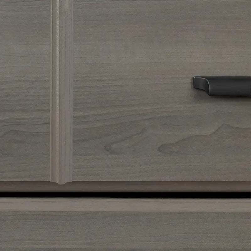 8-Drawer Dresser - Grey Maple/Weathered Oak
