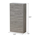 Shoe Cabinet with Flip Drawer for Entryway Rack Storage Organizer