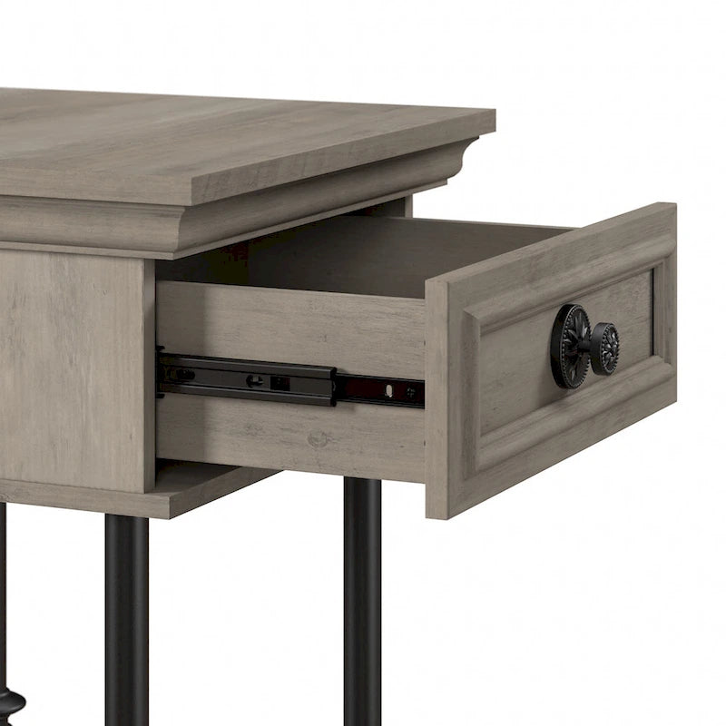 Black Square Coffee Table with 2 End Tables