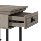 Black Square Coffee Table with 2 End Tables