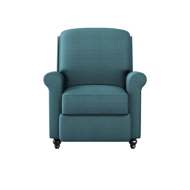 Caribbean Blue Push-back Recliner Chair