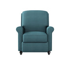 Caribbean Blue Push-back Recliner Chair