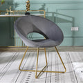 Velvet Accent Chair - Blue/Green/Grey/Pink - Single Seat