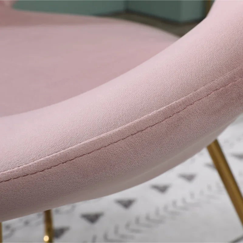 Velvet Accent Chair - Blue/Green/Grey/Pink - Single Seat