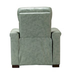 Brown Leather Power Recliner with USB Port - Single Seat