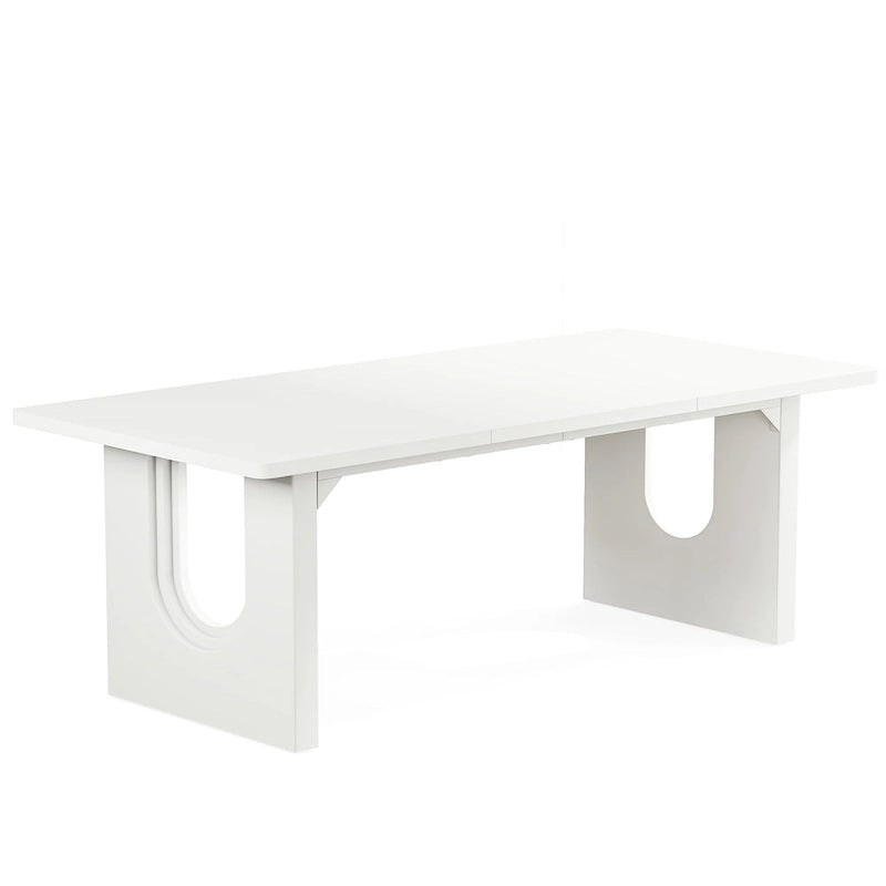 Modern Office Executive Desk, 70.9  Large Computer Desk Conference Table for Meeting