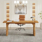 Modern Office Executive Desk, 70.9  Large Computer Desk Conference Table for Meeting