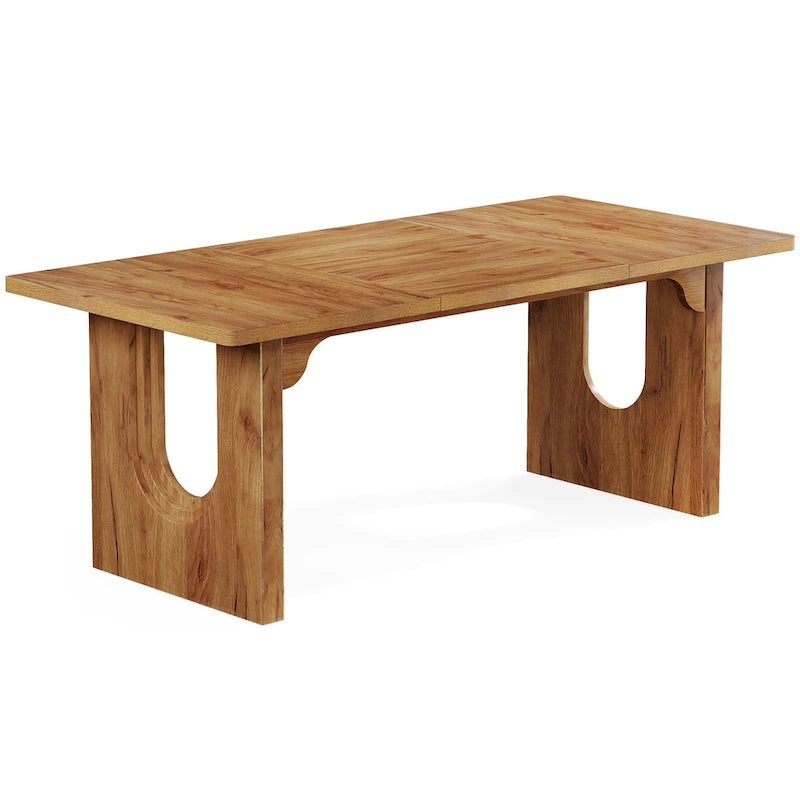 Modern Office Executive Desk, 70.9  Large Computer Desk Conference Table for Meeting