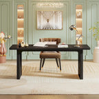 Modern Office Executive Desk, 70.9  Large Computer Desk Conference Table for Meeting
