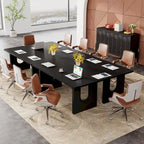 Modern Office Executive Desk, 70.9  Large Computer Desk Conference Table for Meeting