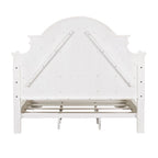 White Tufted Upholstered Queen/King Bed
