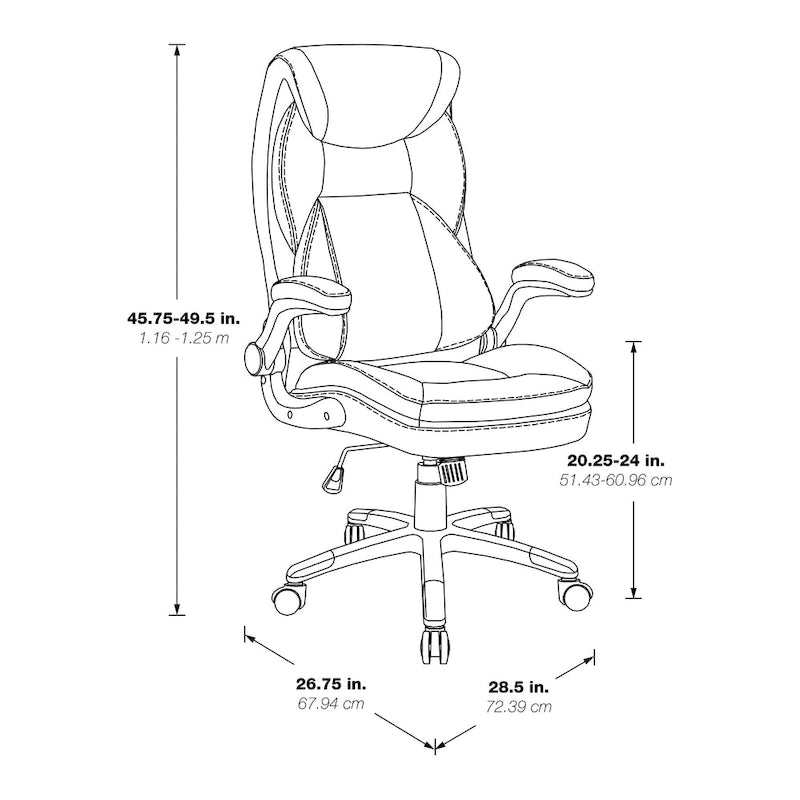 Executive Bonded Leather Office Chair