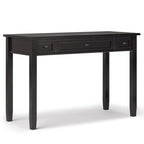 Solid wood transition style desk
