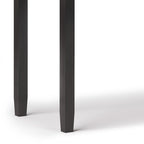 Solid wood transition style desk