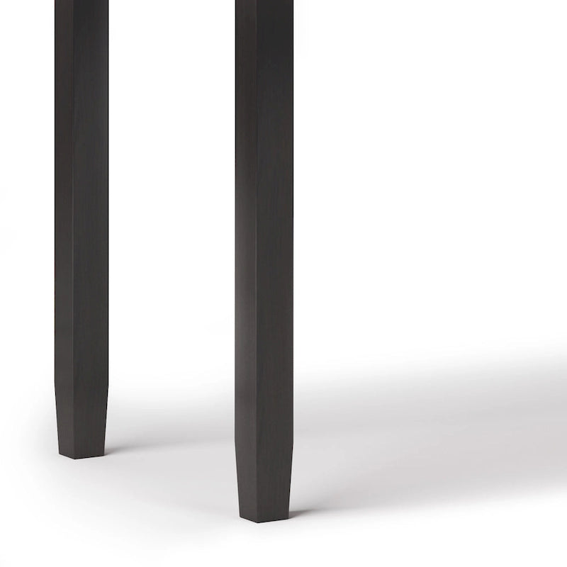 Solid wood transition style desk