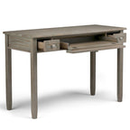 Solid wood transition style desk