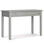 Solid wood transition style desk