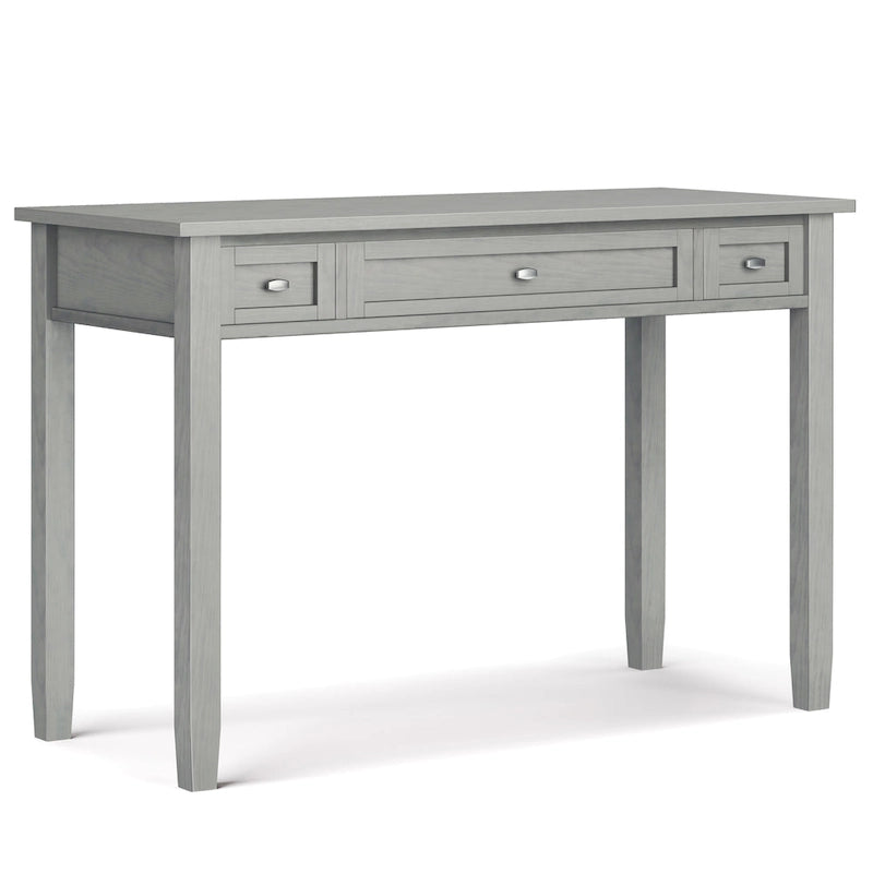 Solid wood transition style desk