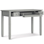Solid wood transition style desk