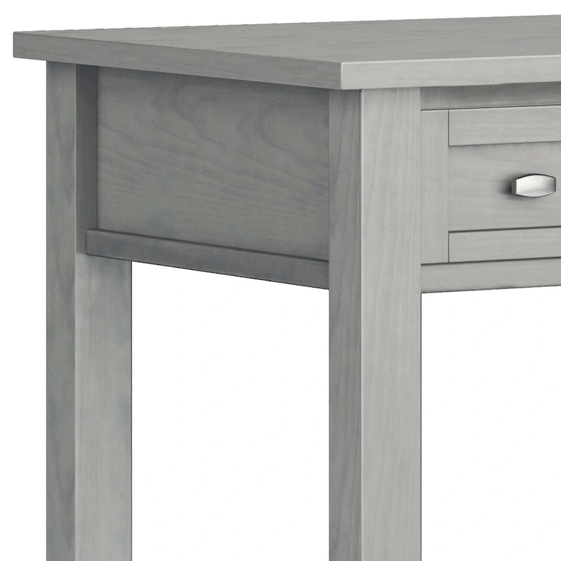 Solid wood transition style desk