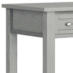 Solid wood transition style desk