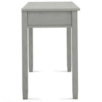 Solid wood transition style desk