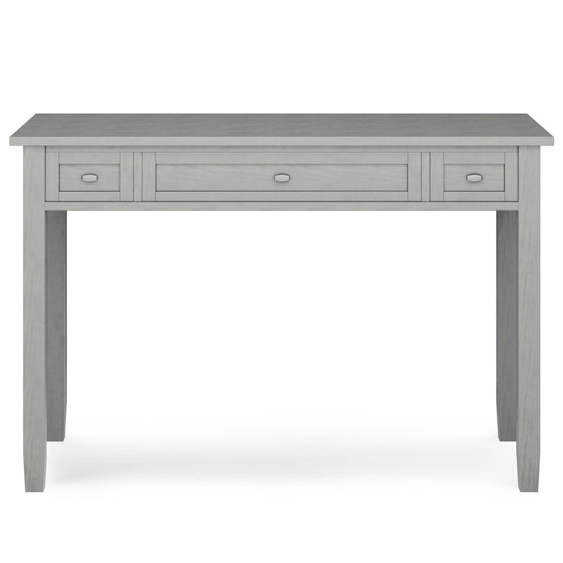 Solid wood transition style desk
